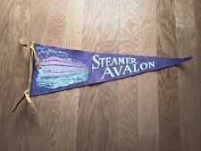 Vintage Steamer AVALON pennant flag picture