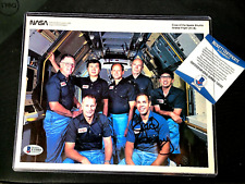 NORM THAGARD & FRED GREGORY signed original NASA STS-51B CREW PHOTO BECKET CERT picture