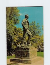 Postcard Abraham Lincoln Bronze Statue New Salem State Park Illinois USA picture