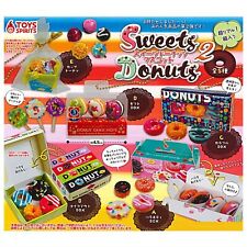 Super real Boxed Sweets donut Mascot Capsule Toy 5 Types Comp Set Gacha New picture