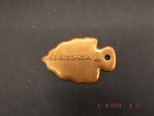 Vintage Anaconda Copper Co. Arrowhead Keychain Fob Lot #1 picture