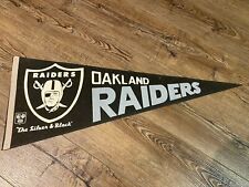 Oakland Raiders Full Size Pennant picture