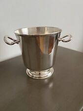 Vintage Christofle Hotel Champagne Chiller- Beautiful Detail and Crest  picture
