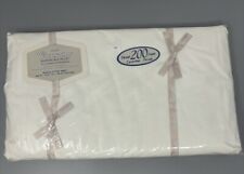 Vintage Wamsutta Supercale Plus White Double Fitted Sheet New Old Stock NOS picture