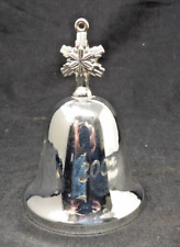 2003 Reed & Barton Silverplate The Silver Bells Annual Christmas Ornament 3 1/2