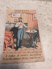 *RARE* TRADE CARD TARRANT'S SELTZER APERIENT J.A. MILLER & CO. GLOVERSVILLE NY picture