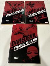 Daredevil By Frank Miller Trade Paperback Lot Vol. 1-3 picture