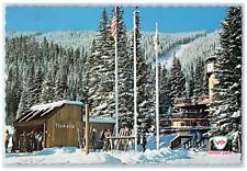 1980 Ski Country Snow Mary Jane Base Area Exterior Winter Park Colorado Postcard picture