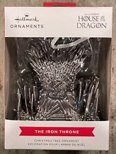 2023 Hallmark House of the Dragon Iron Throne Christmas Ornament NEW in BOX picture