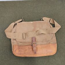 WWI British Made US issued Officers Musette Bag 1918, Named To Female WWI Nurse picture