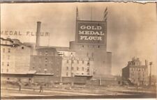 RPPC Postcard Gold Medal Flour North Star Minneapolis MN Minnesota 1912    I-107 picture