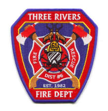 Three Rivers Fire Department Station 61 Clallam County Dist 6 Patch Washington W picture