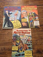 Lot Of 3 Blackstone Master Magician Comics Vol 1 No 1, Vol 1 No 2 , Vol 1 No 3 picture