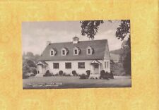 CT Newtown 1919-49 antique postcard Congregational church HOUSE CONNECTICUT picture
