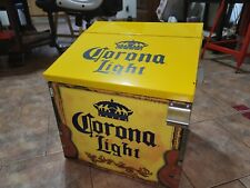 Corona Light Kenny Chesney Metal Beer Cooler Ice Box W Opener *RARE * Guitar 🎸 picture