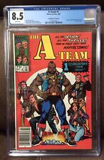 A-Team #1 CGC 8.5 White pages Marvel NBC series Canadian price variant picture