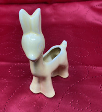 VINTAGE SHAWNEE POTTERY OFF YELLOW DEER PLANTER picture