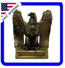 American Eagle 1776 - Bronze Finish Cast Brass One BookEnd/Doorstop picture