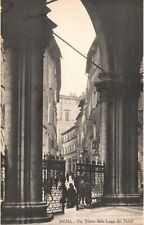 Vintage Postcard 1910's Via Trieste Dalle Logge Dei Nobili Siena Tuscany Italy picture