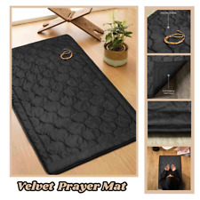 Muslim Prayer Rug Soft & Thick Velvet Rug For Praying Prayer Mat Ramadan Gift picture