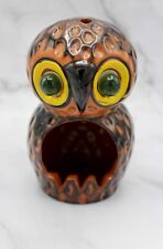 Vintage Thumbprint Pottery Owl picture