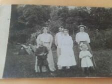 1909 RPPC FAMILY WATONWAN COUNTY SAINT JAMES MINNESOTA FRANK COALBANK MADELIA picture