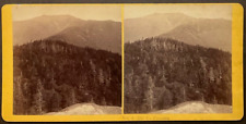 Stereoview Flat Yellow Mount No. 1 Mt Lafayette Franconia Notch by Kilburn Bros picture