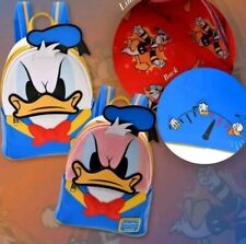 NWT Loungefly Donald Duck 90t Anniversary Color Changing Loungefly Mini Backpack picture