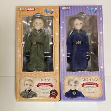 Azone Asterisk Hetalia The World Twinkle Germany Prussia 1/6 Doll Set of 2 Used picture