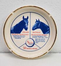 Vintage 1970s T90 Ranch Centralia WA Horse Ashtray Terlago Saltville Stakes Wins picture
