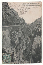 CPA 66 - SAINT-PAUL-DE-FENOUILLET: L'AGLY DANS LE GALAMUS (P.O.) le 24-09-1904 picture