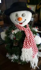 Avon 1990s Electronic Music Moving Snowman Appx 20