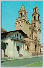 Mission Dolores Old New First Mass June 29 1776 San Francisco CA Postcard UNP picture