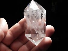 Larger Double Terminated Tibetan Black Phantom Quartz Crystal Tibet 88.6gr picture
