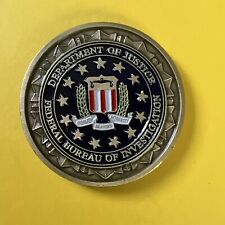 Department of Justice DOJ Federal Bureau of Investigation FBI Challenge Coin B10 picture