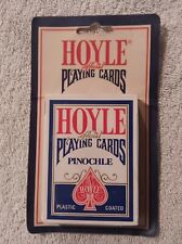 Vintage Hoyle Pinochle Playing Cards #1211 Brand New Sealed On Display Card picture