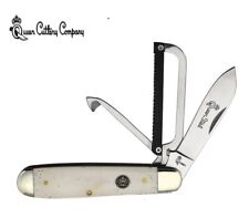 Queen Cutlery pocket knife Gamecock Smooth Bone Handle with Shield picture