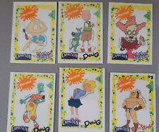 Rare Vintage 1992 Nickelodeon Nicktoons Capri Sun Decals Trading Cards 10 cards  picture