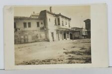 Russia Rppc Street Scene c1920-30's Real Photo Old Buildings Postcard O5 picture