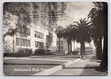 1944~WWII~Hollywood High School Breakfast~Soldier Mail~Los Angeles CA~Postcard picture