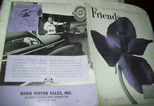 May 1948 Chevy Friends Magazine -Bobb Motor Sales, Bellefontaine Ohio OH-damaged picture