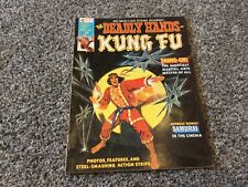 Deadly Hands of Kung Fu #5 OCT-1974- cover Bob Larkin+ Samurai+ action strips picture
