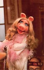 Miss Piggy The Muppet Diva Superstar cute Vtg Postcard B19 picture