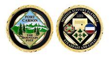 ARMY FORT CARSON THE MOUNTAIN POST MSE STEADFAST AND LOYAL 1.75