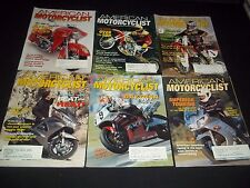 2002 AMERICAN MOTORCYCLIST MAGAZINE LOT OF 12 ISSUES - FAST BIKES - M 486 picture
