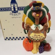 Vintage 1999 CENTER STREET DESIGN 1st Edition WEEBEANS Tommy T. Turkey Figure picture