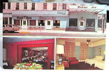 1960s COLDWATER MICHIGAN POSTCARD, Stucky's Inn Coldwater Mi. L.L. Cook Auto picture