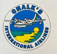  Chalk's International Airlines  sticker 3x3in picture