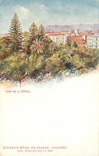 Gruss Aus Style Postcard Weinen's Hotel De France Palermo Italy Vue De L'Hotel picture