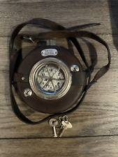 Detex Patrol Clock With Leather Case, Straps & 2 Keys picture